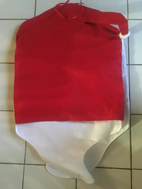 2 Santa Claus chair decorations/coverings - new – photo 2